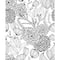 NuWallpaper Black Secret Garden Peel & Stick Wallpaper